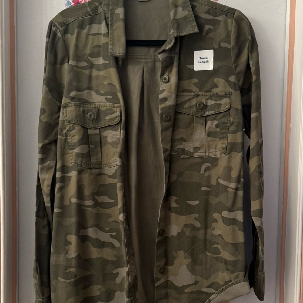 Old Navy Olive Green Shirt